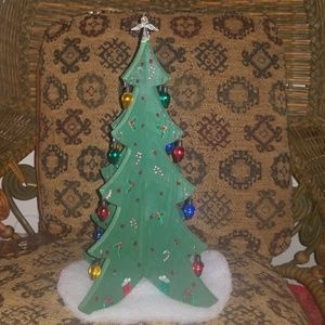 Handmade wooden Christmas tree